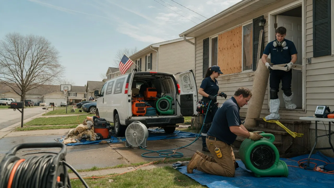 Water Damage Restoration in Petersburg, OH near me
